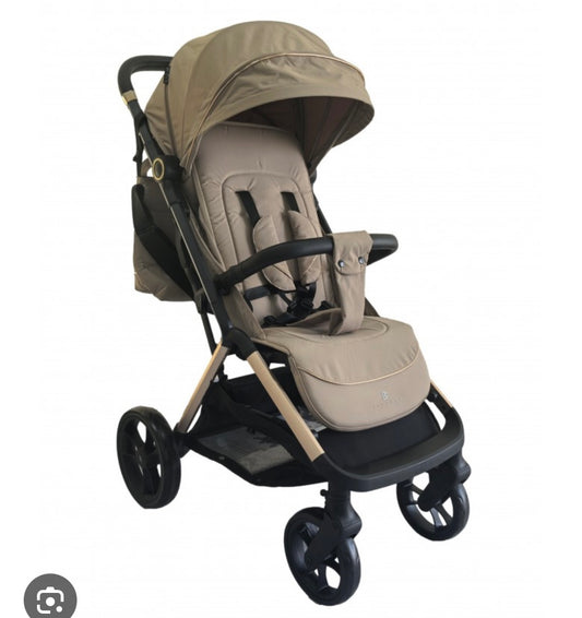 Passeggino leggero con borsa 0/22kg beige barotti mega