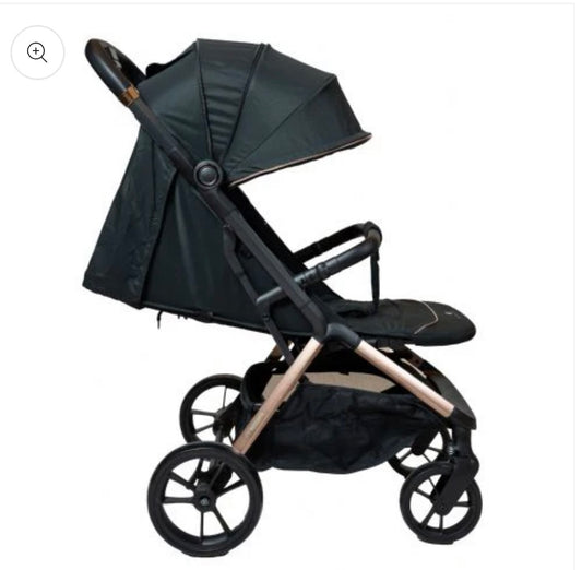 Passeggino leggero con borsa 0/22kg nero barotti mega