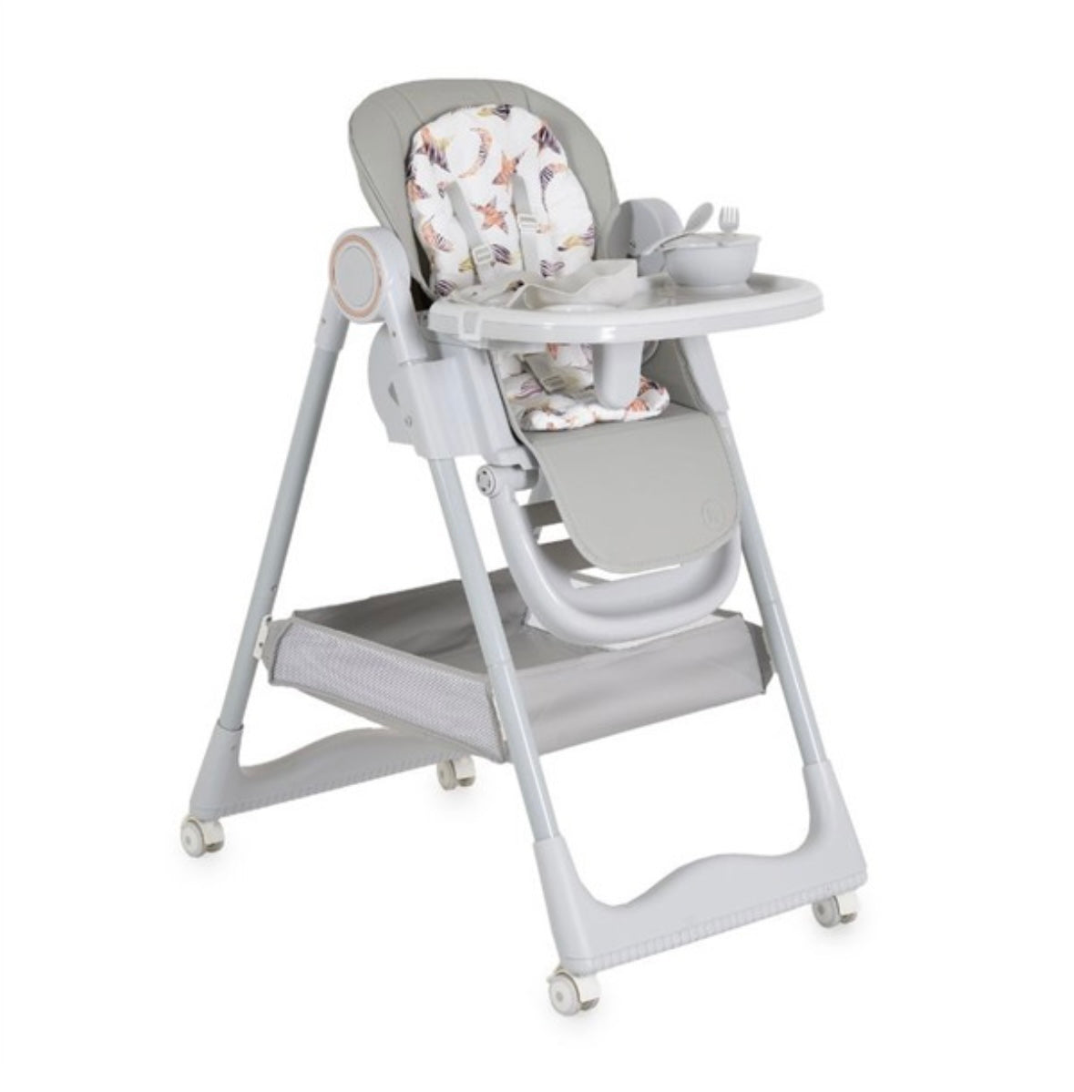 Sediolone pappa surprise grigio + accessori omaggio