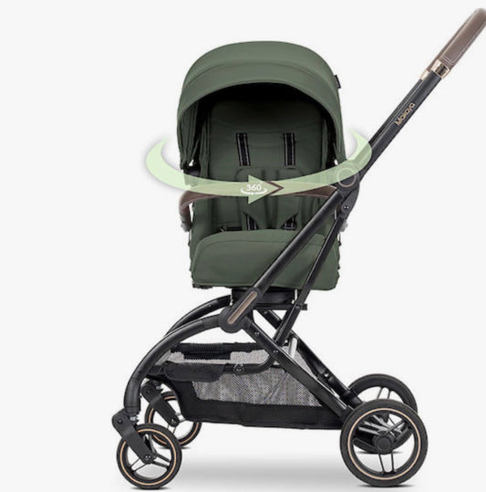 Passeggino leggero reversibile Makaya verde 0/22kg