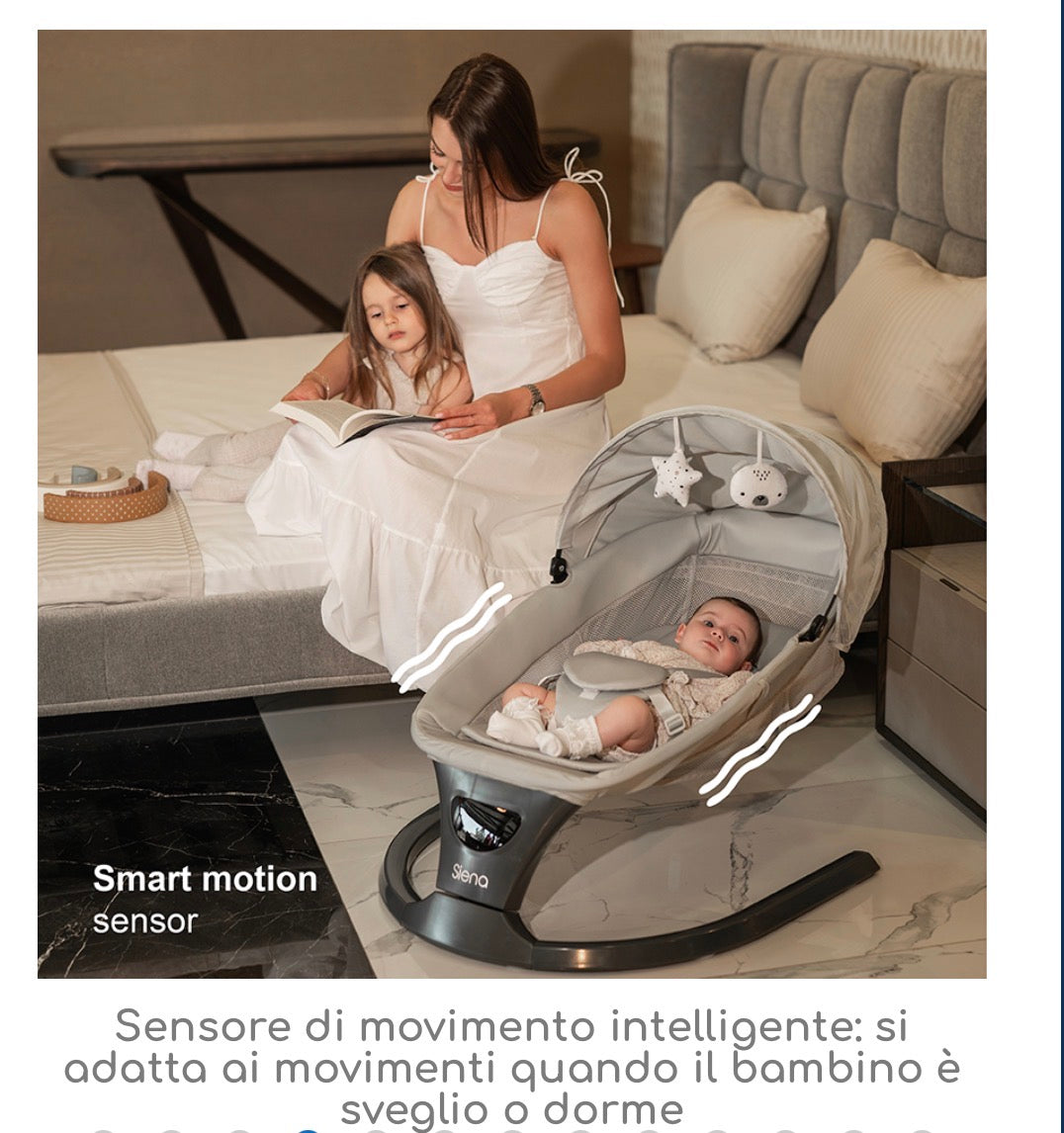 Sdraietta elettrica Siena grigio