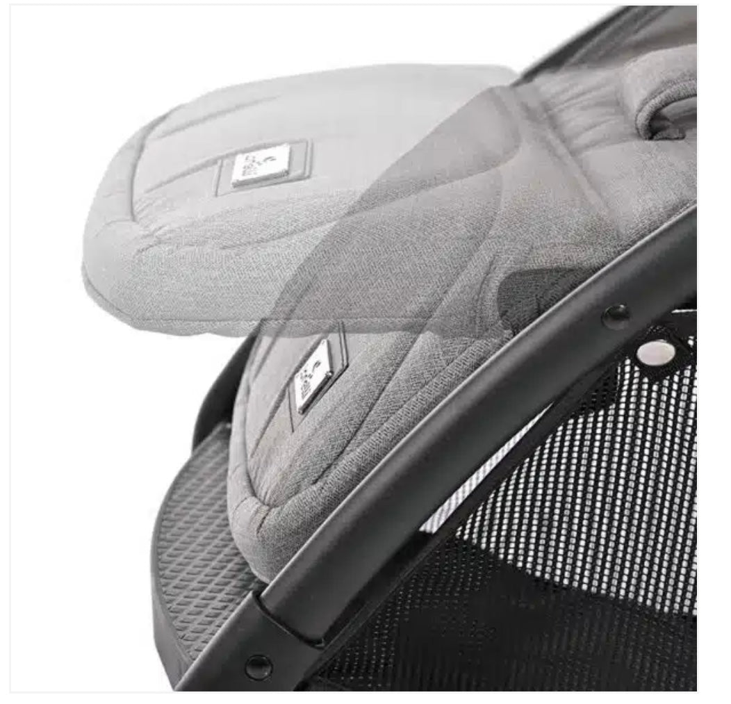 Passeggino leggero quick 0/22kg grigio