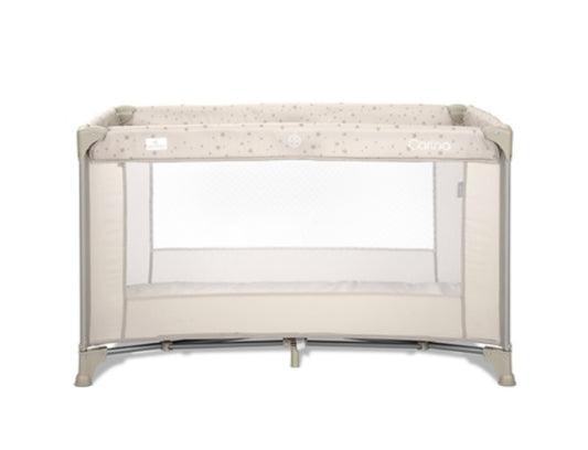 Lettino da campeggio carina beige doppia altezza