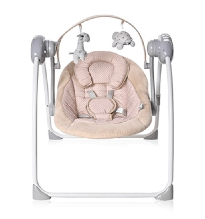 Altalena elettrica beige Portofino