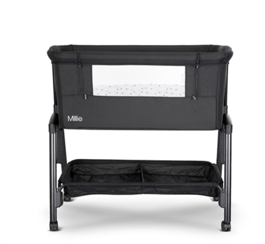 Culla co sleeping millie nera con accessori