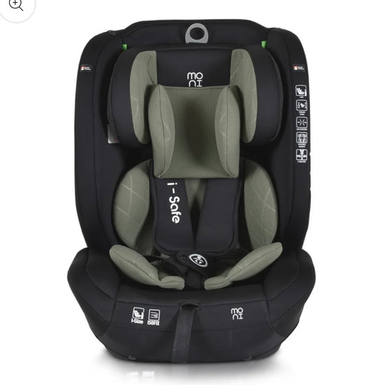 Sediolone auto Isafe isofix i-Size 76-150cm verde