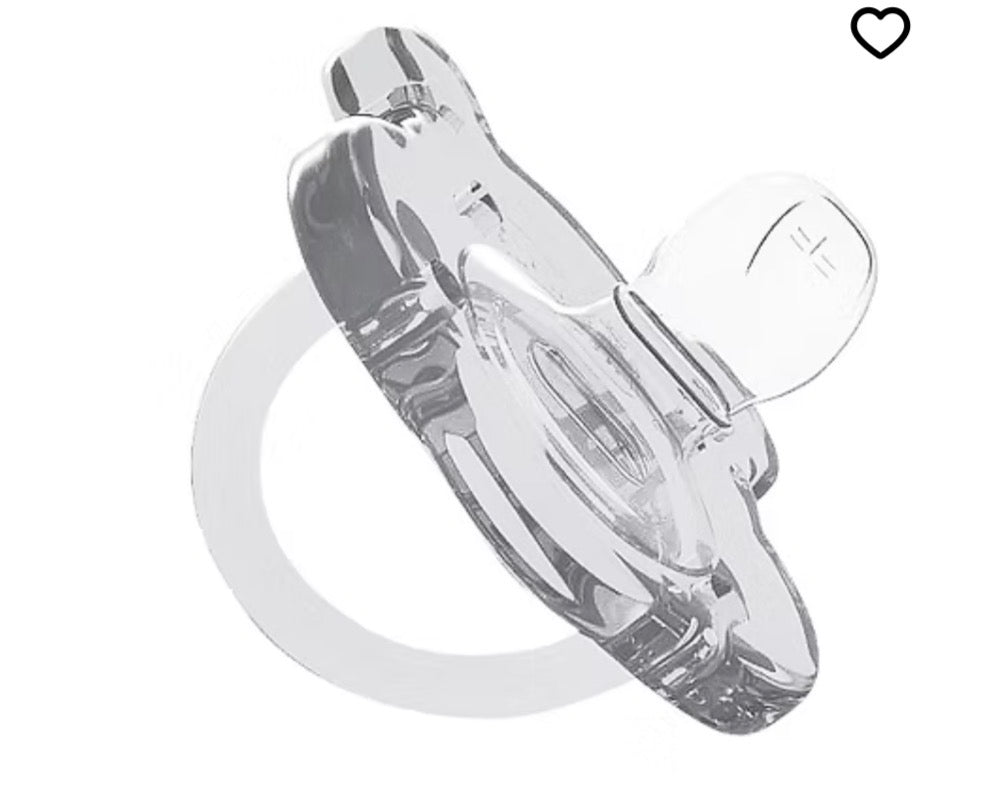 Ciuccio orsetto trasparente 6/18