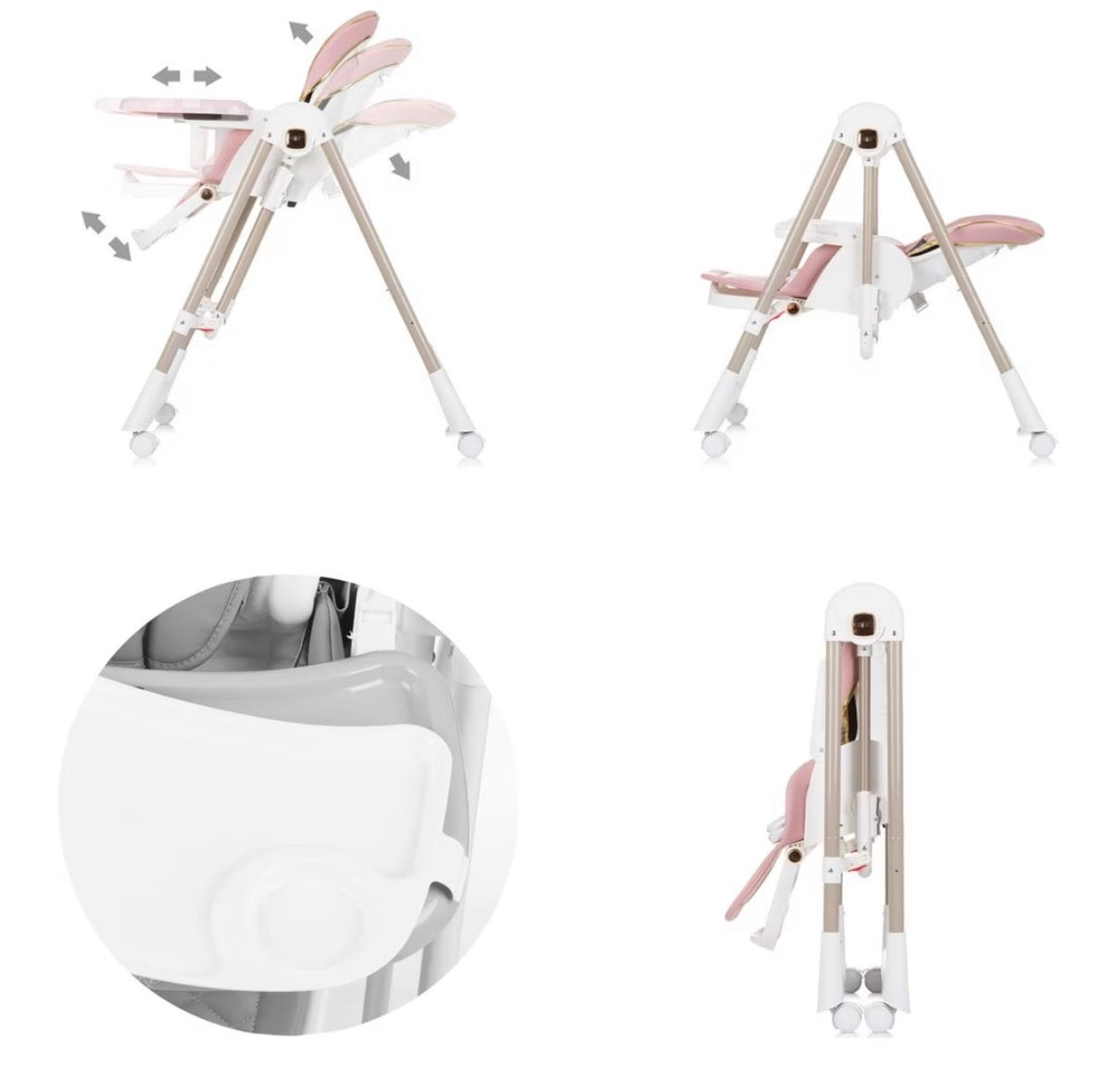 Sediolone pappa 2in1 milkshake rosa