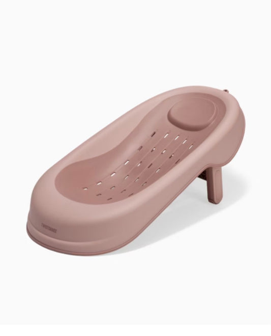 Set da bagno Twistshake con vaschetta e gioccatoli rosa