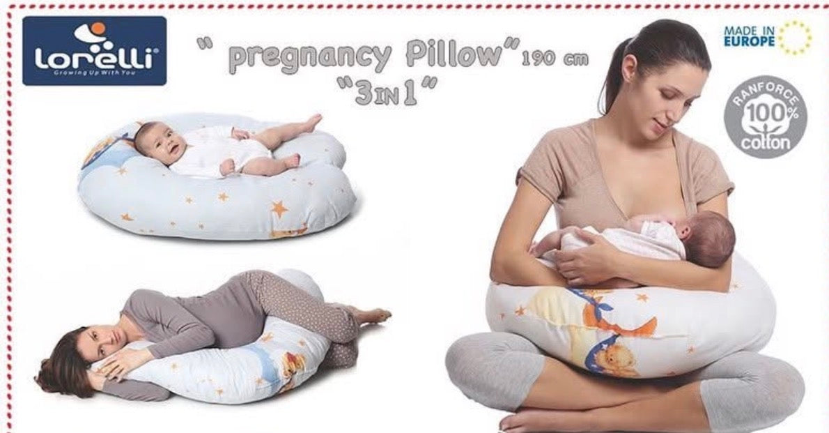 Cuscino gravidanza e allattamento rosa