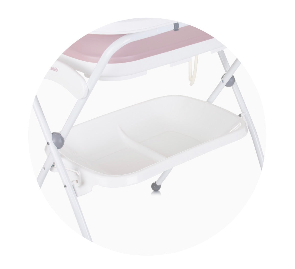 Fasciato richiudibile fiore rosa chipolino