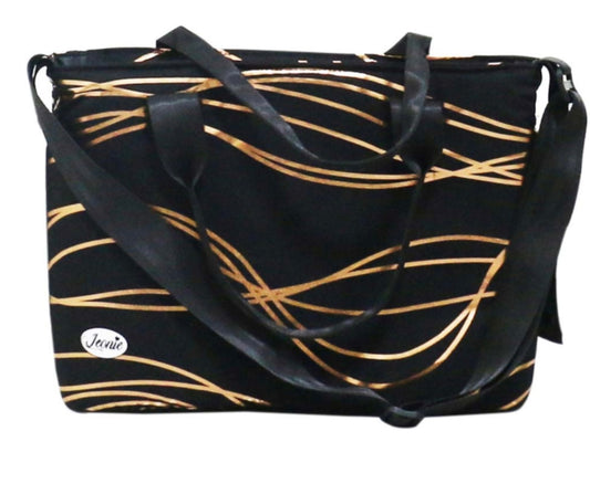 Passeggino leggero nero e rame fly lux Leonie