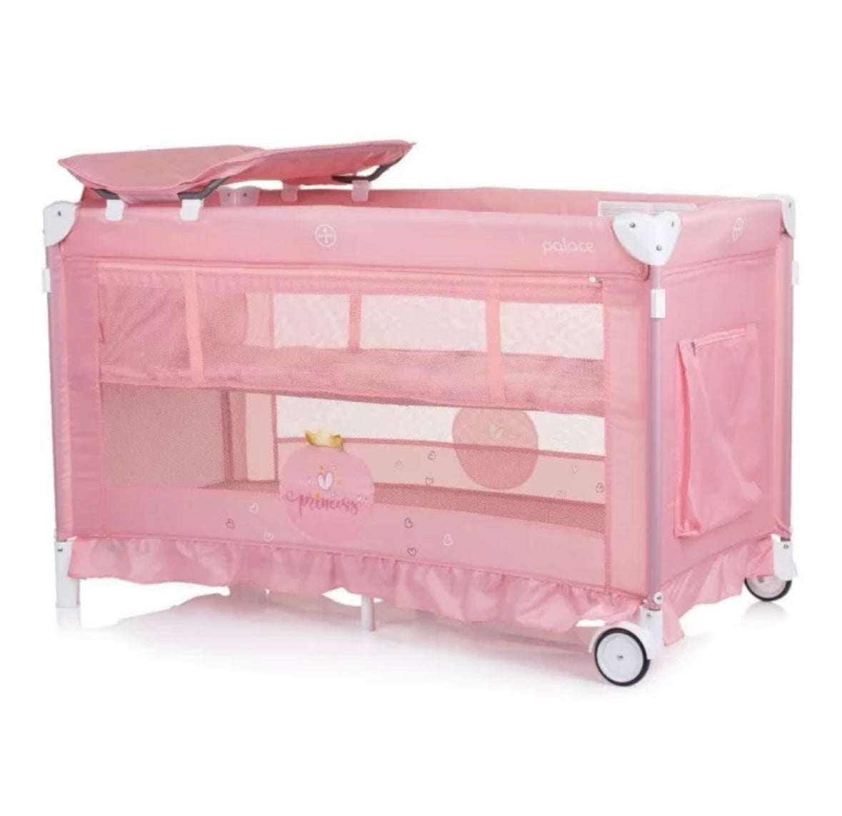 Lettino da campeggio princess rosa Chipolino