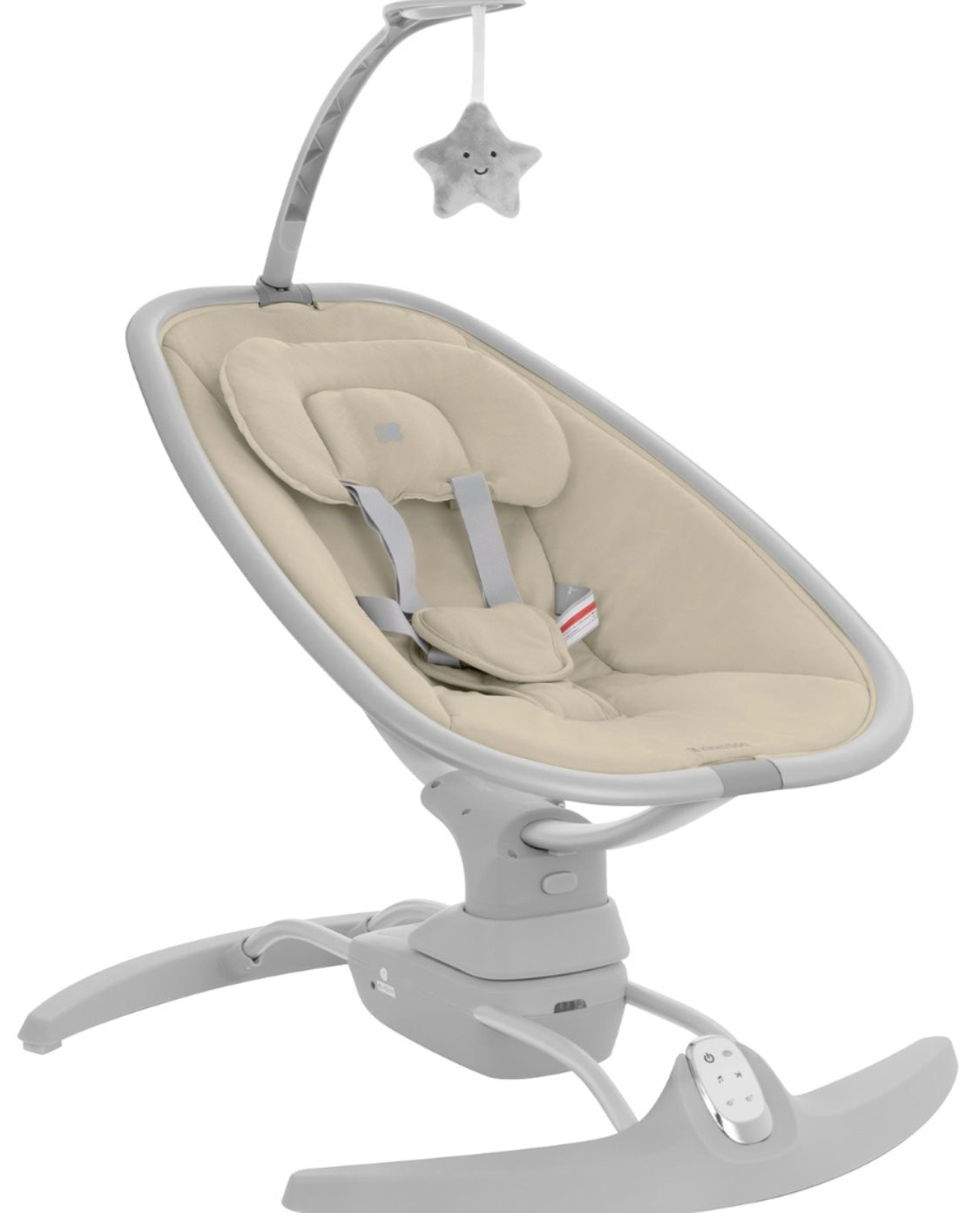 Altalena elettrica Spinny KIkkaboo beige