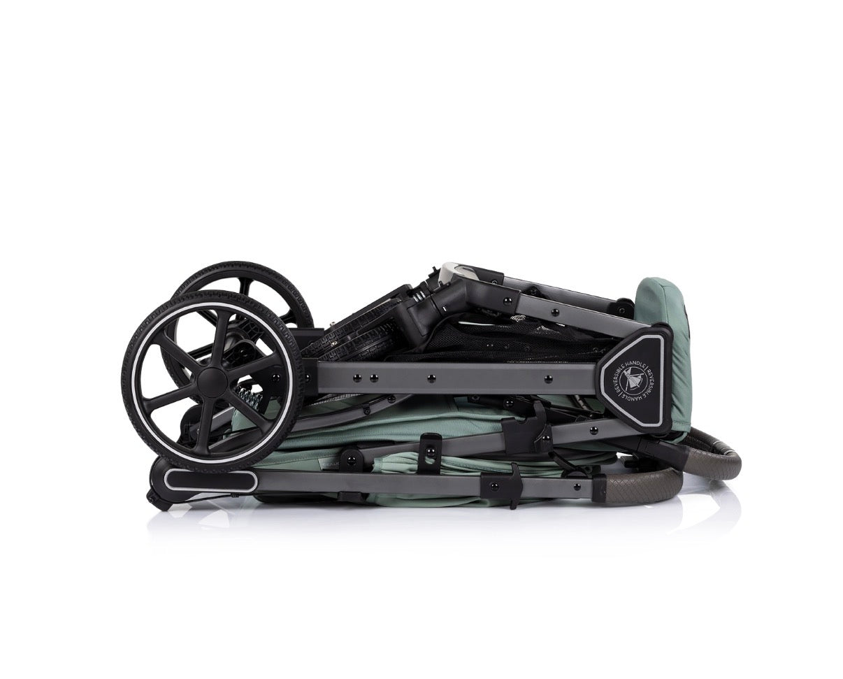 Passeggino leggero 22kg reversibile omnia matcha chipolino
