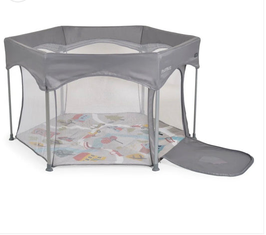 Play box richiudibile grigio Cangaroo