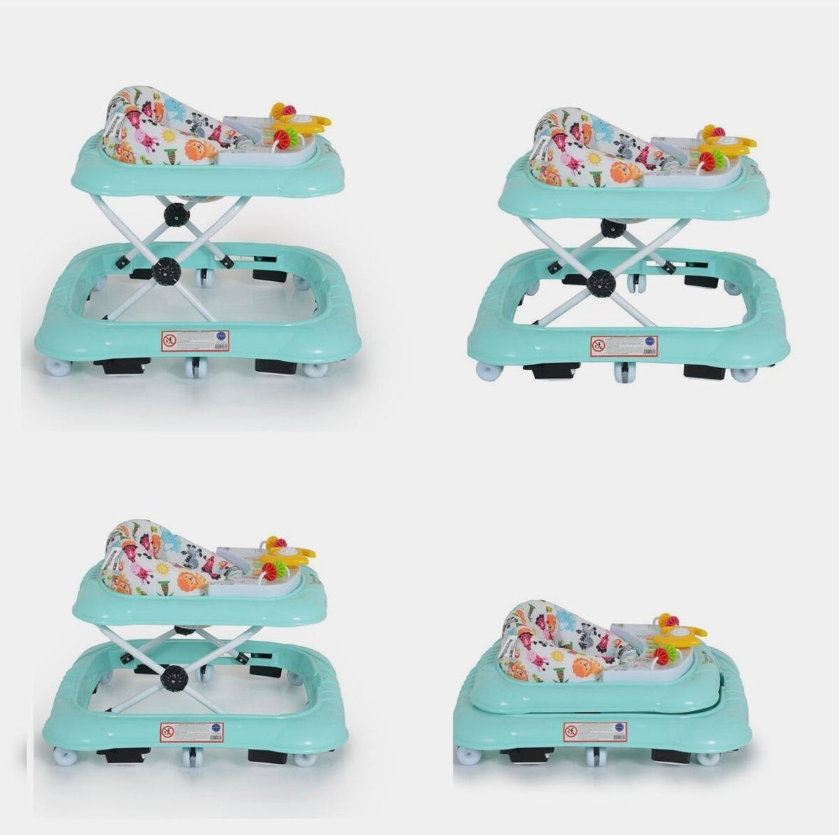 Girello verde jungle moni