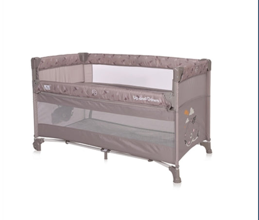 Lettino da campeggio beige camp up down Lorelli