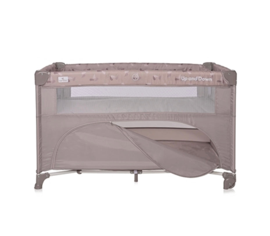 Lettino da campeggio beige camp up down Lorelli