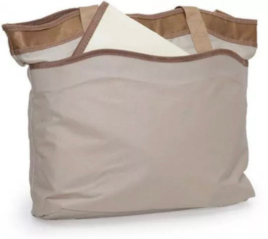 Borsa passeggino con fasciatoio beige