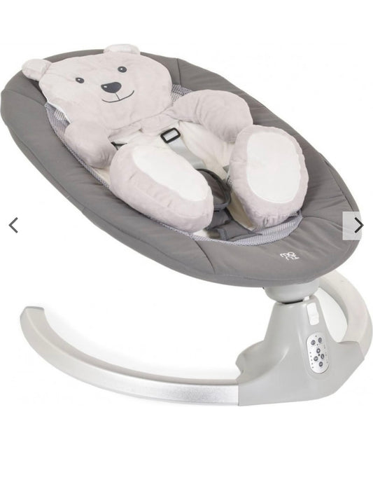 Sdarietta elettrica 0/9kg con melodia orso grigio