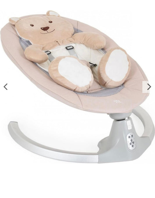 Sdraietta elettrica 0/9kg con melodia orso beige