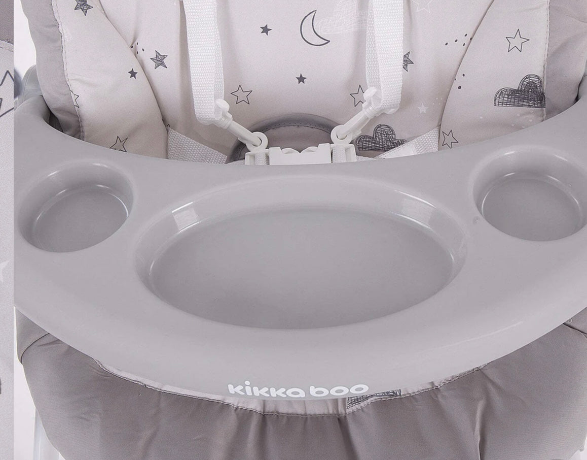 Altalena elettrica trasformabile 0/9 kg mia stella grigio