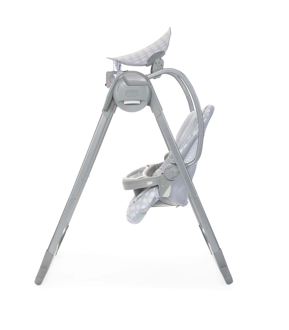Altalena elettrica Polly swing up grigio chicco
