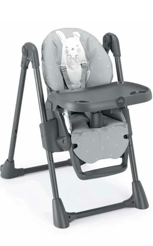 Seggiolone pappananna grigio e ororosa cam