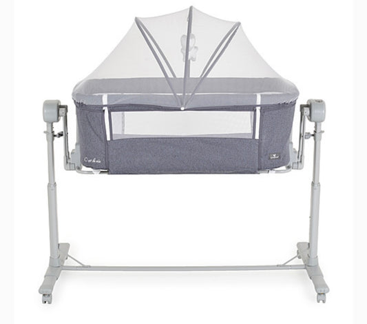 Culla elettrica con accessori c’est la vie grigio scuro moni