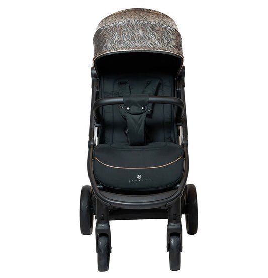 Passeggino leggero 0/22kg con borsa nero Barotti xl pro
