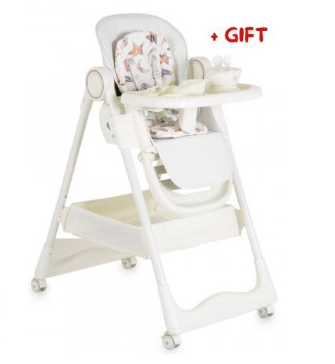 Sediolone pappa surprise bianco + accessori omaggio