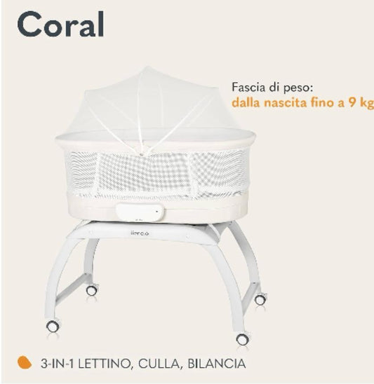 Culla elettrica carol bianca lionelo