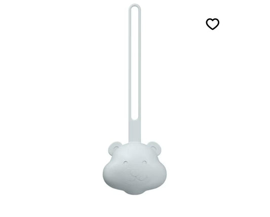 Portaciuccio silicone grigio i'm baby