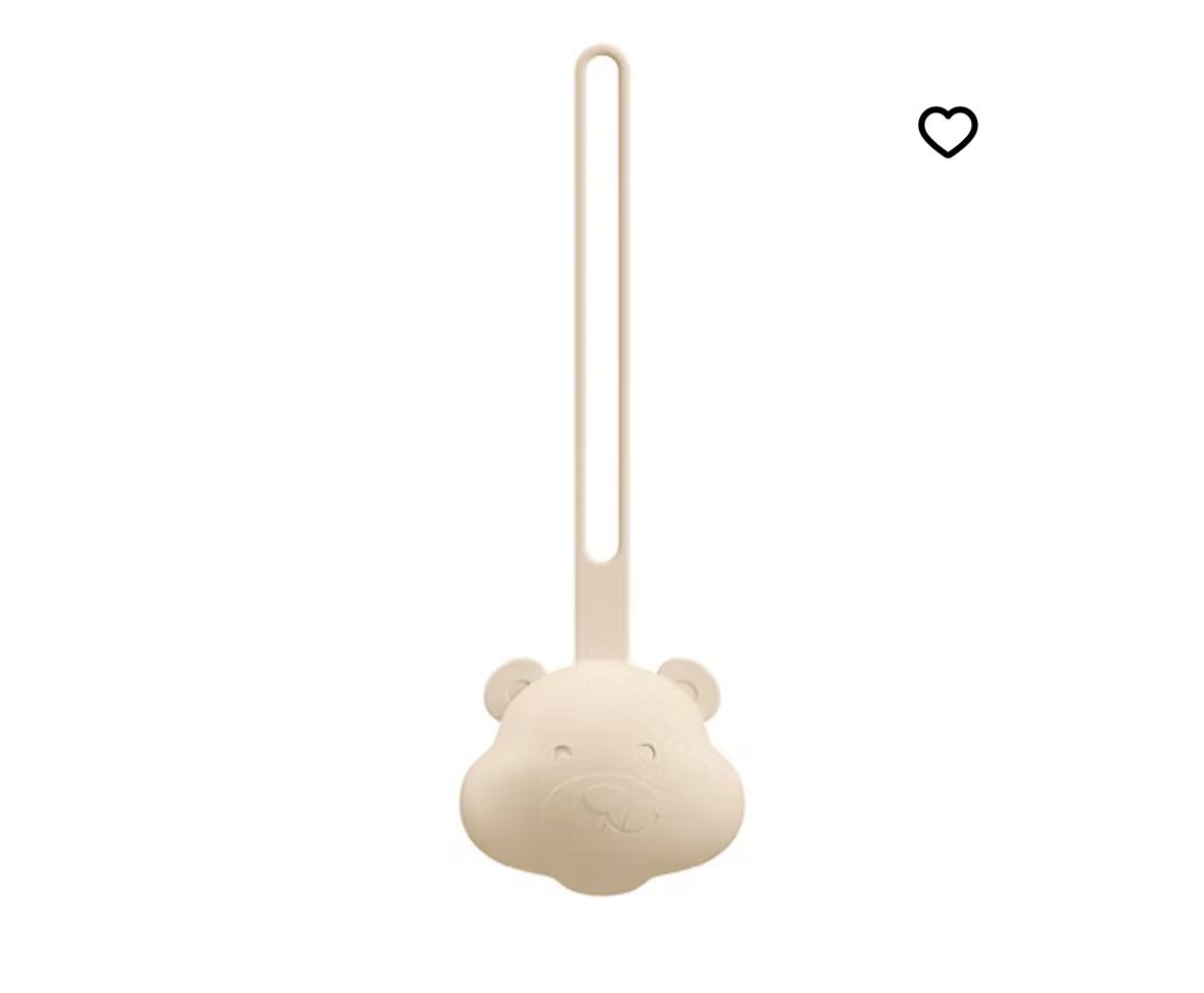 Portaciuccio silicone bianco i'm baby