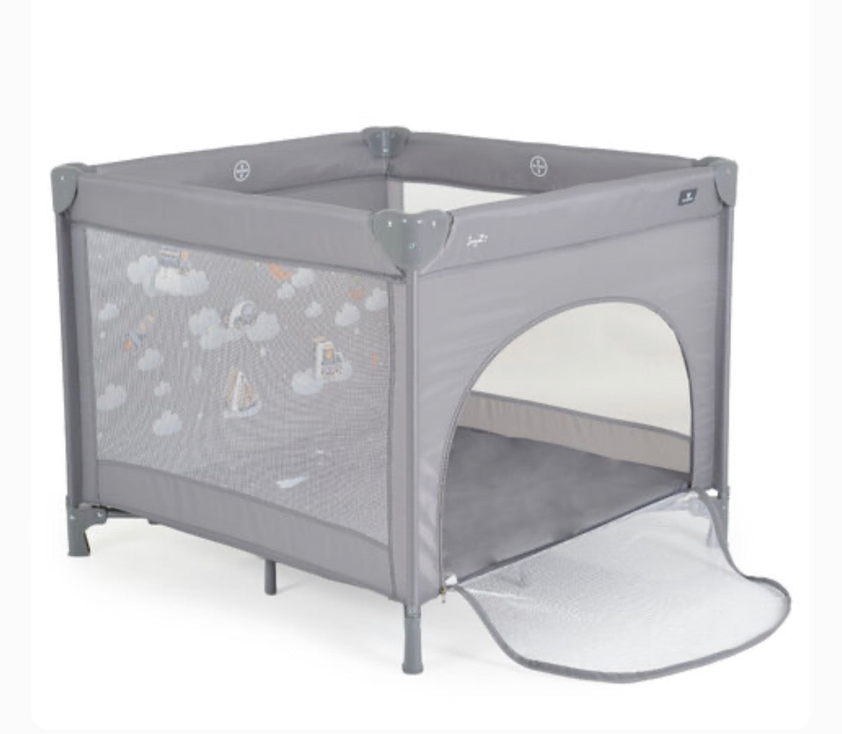 Box playpen Joyzi grigio moni