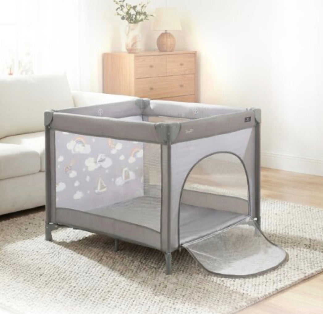 Box playpen Joyzi grigio moni