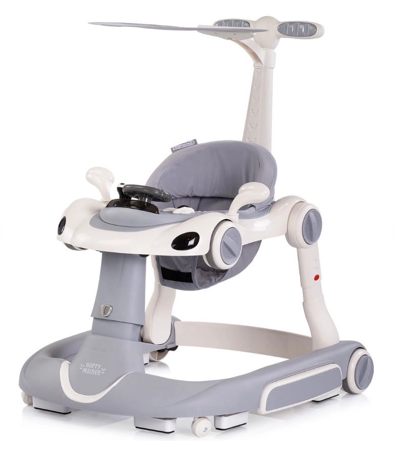 Girello macchina 5in1 grigio chipolino