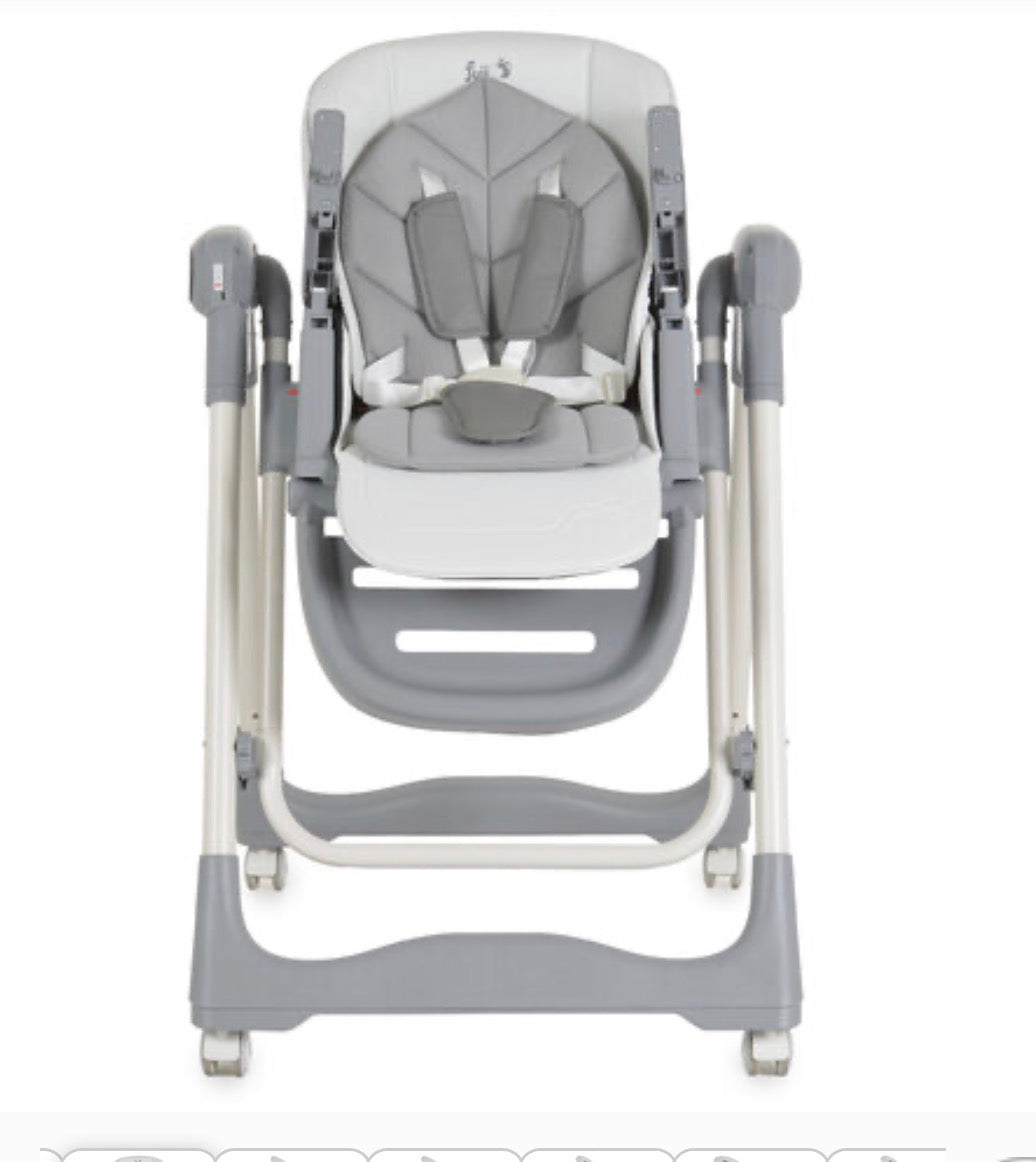 Sediolone 2in1 pappa/ altalena fuji grigio moni elettrico