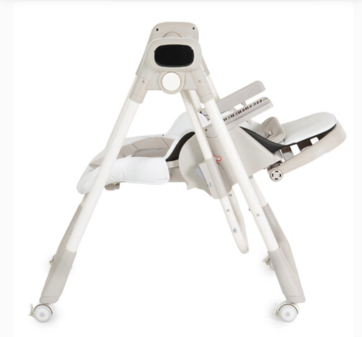 Sediolone 2in1 pappa/altalena beige fuji elettrico moni