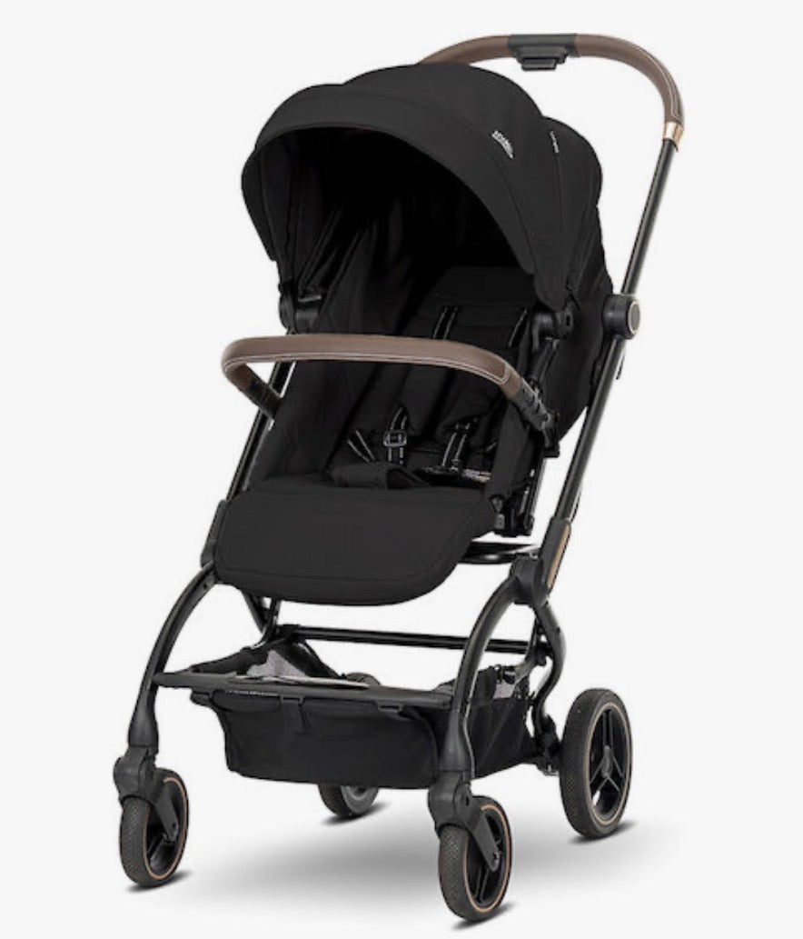 Passeggino leggero revesibile Makaya nero 0/22kg