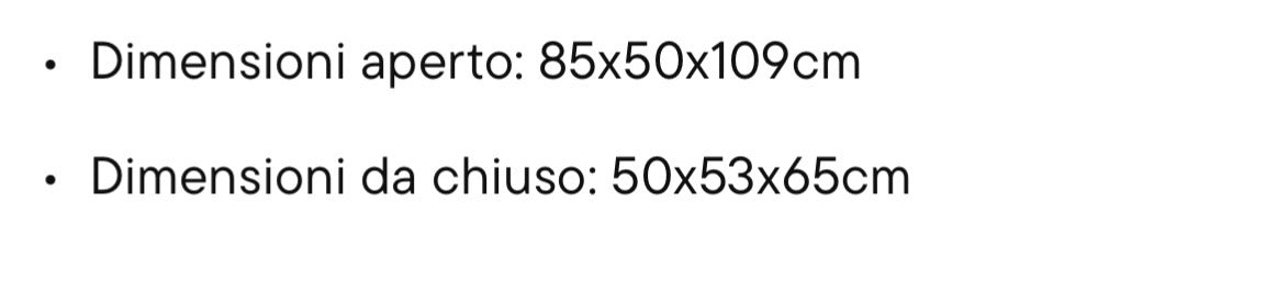 Passeggino leggero revesibile Makaya nero 0/22kg