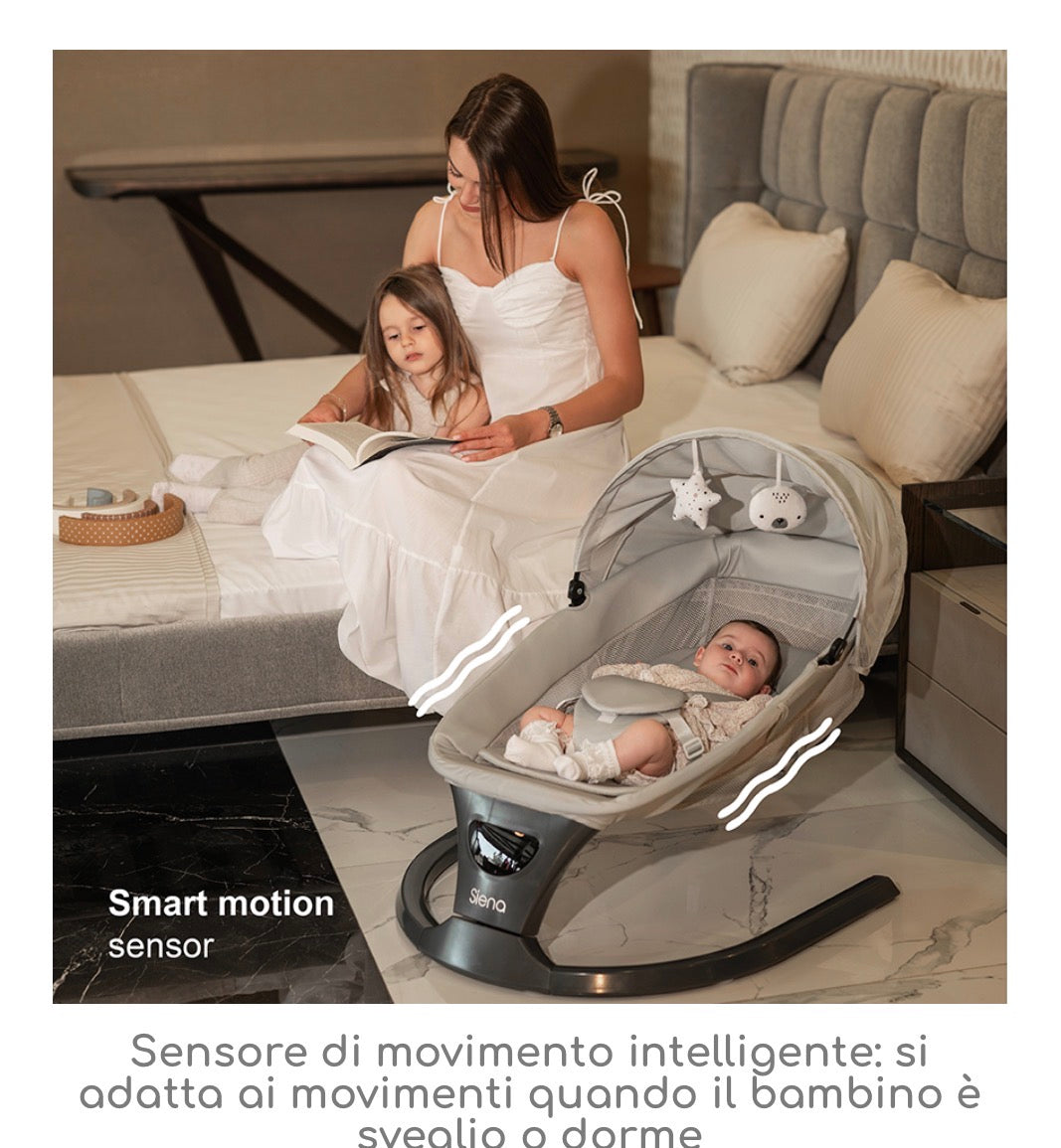 Sdraietta elettrica Siena beige