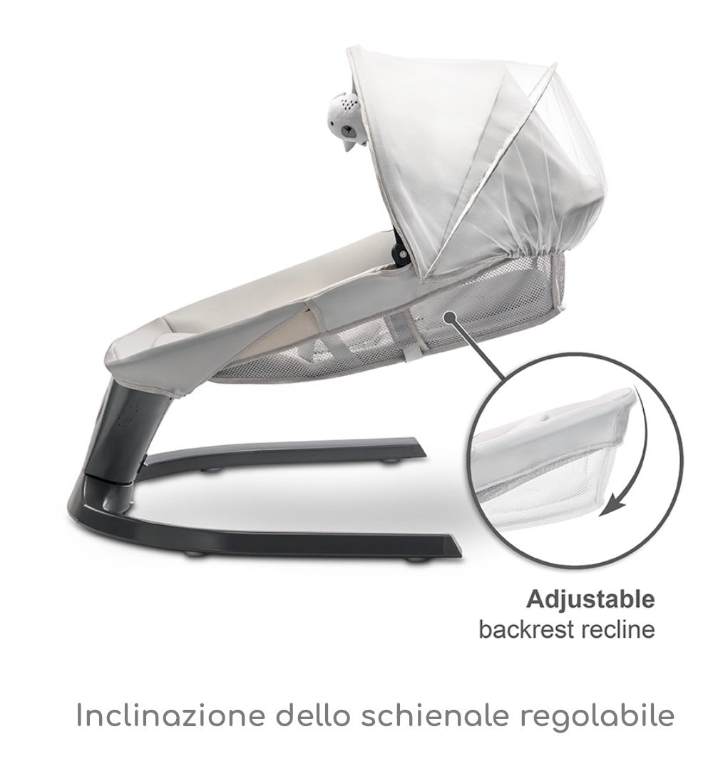 Sdraietta elettrica Siena grigio