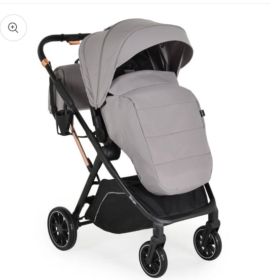 Passeggino leggero reversibile bingo 0/22kg con accessori grigio