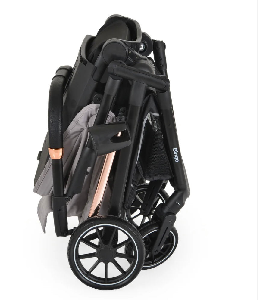 Passeggino leggero reversibile bingo 0/22kg con accessori grigio