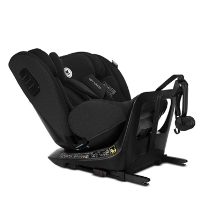 Seggiolino auto Monza i size isofix anti rebound bar nero Lorelli