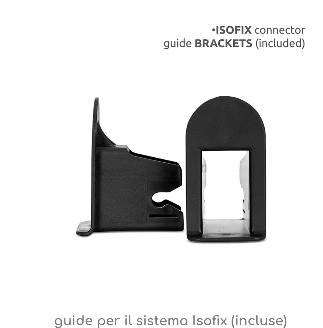 Seggiolino auto Monza i size isofix anti rebound bar nero Lorelli