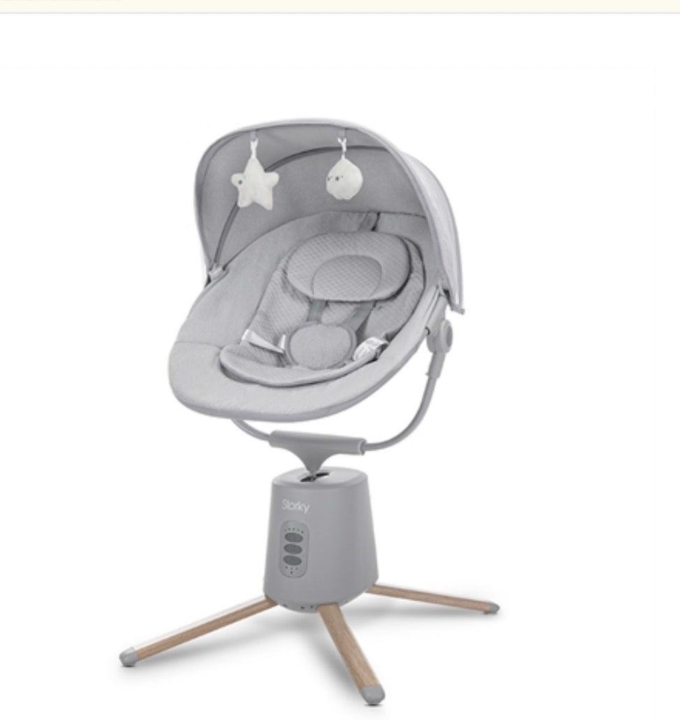 Sdraietta elettronica storky grigio Lorelli