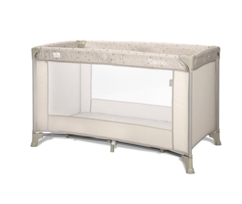 Lettino da campeggio carina beige doppia altezza